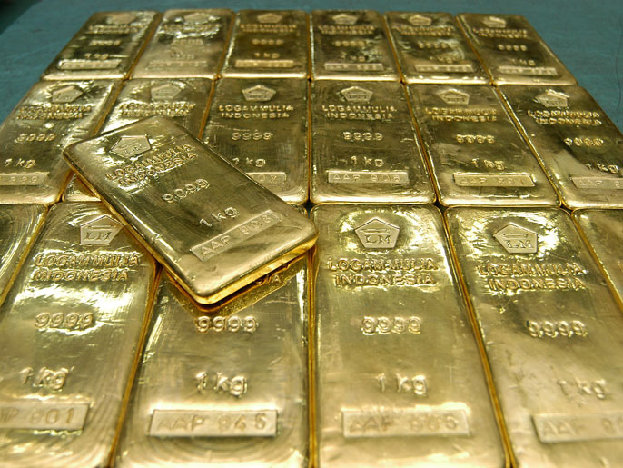 السعر الفوري للذهب ارتفع اليوم 0.4% ليصل  إلى 1391.01 دولارا للأوقية